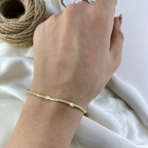 دستبند زنانه ژوپینگ مدل ماری طرح دار کد B5480