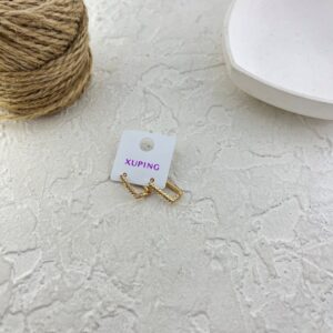 گوشواره زنانه ژوپینگ مدل مربع کد E6269