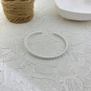 بنگل زنانه مینیمال مدل توپی کد B5334