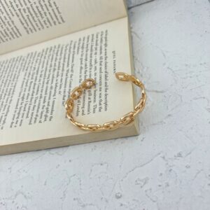 بنگل النگویی زنانه ژوپینگ مدل زنجیری کد B4592