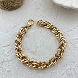 دستبند زنانه ژوپینگ طرح طلا کد B5159
