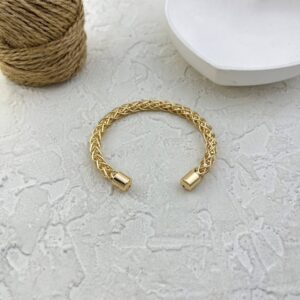 بنگل زنانه مینیمال مدل طنابی کد B5346