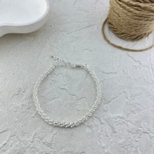 دستبند زنانه مینیمال مدل خاویاری کد B5446