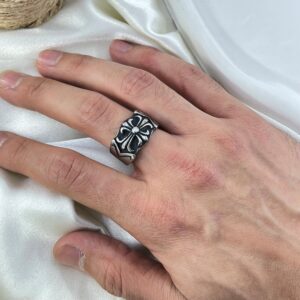 انگشتر مردانه کروم هارتز کد Men0064