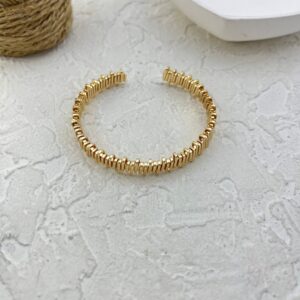 بنگل زنانه مینیمال مدل خط حصیری کد B5347