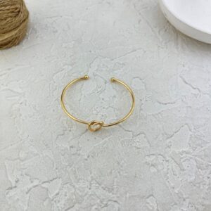 بنگل زنانه مدل گره کد B5404