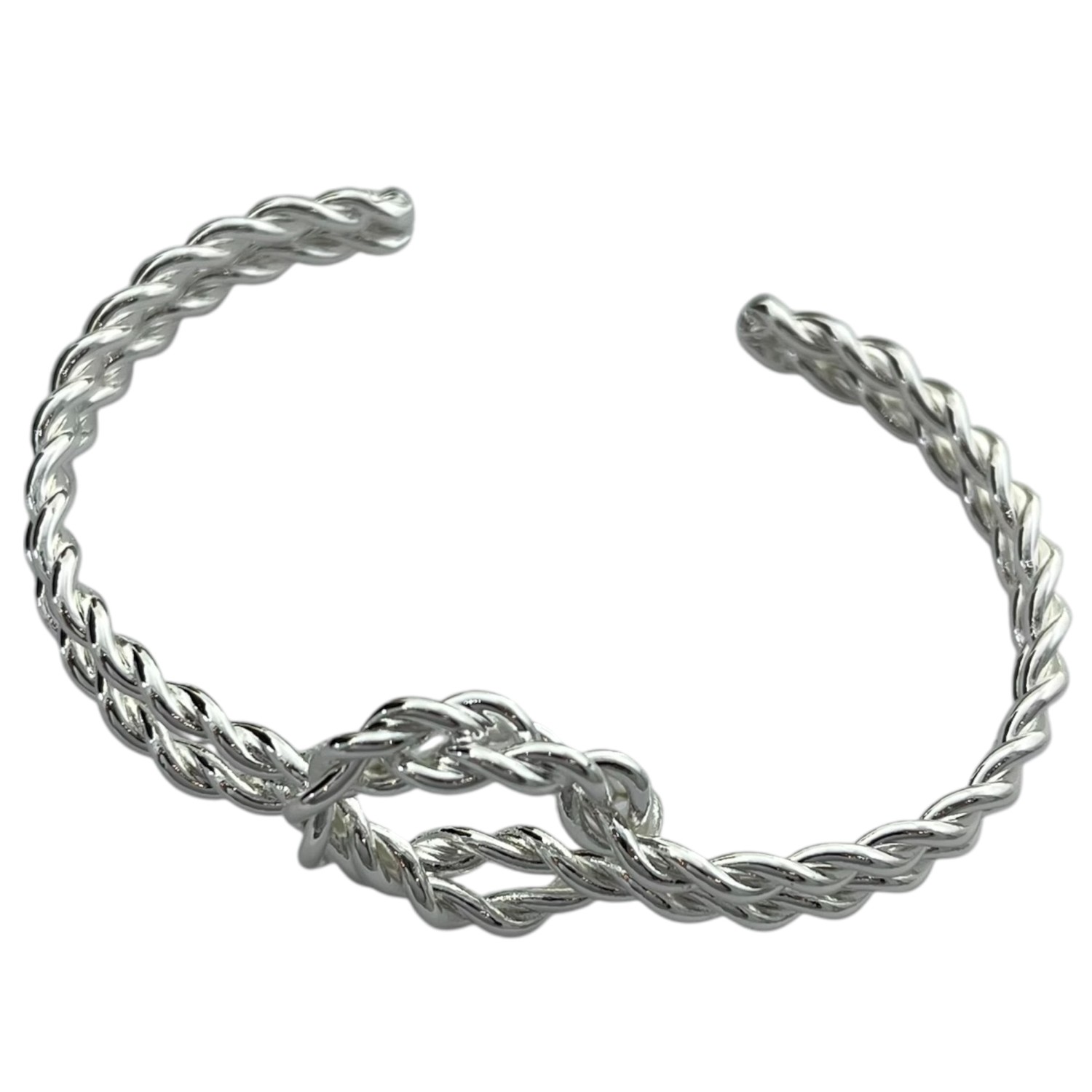 بنگل زنانه مدل گره ای کد B5236