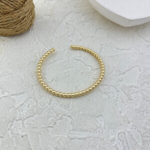 بنگل زنانه مینیمال مدل توپی کد B5350