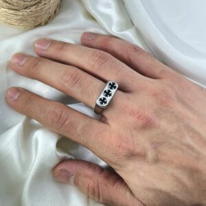 انگشتر مردانه کروم هارتز کد Men0067