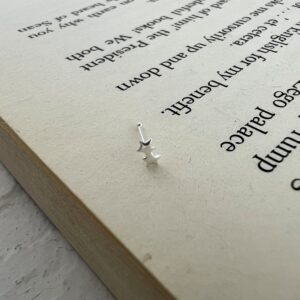 پیرسینگ بینی زنانه مدل ستاره کد P4718