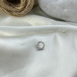 پیرسینگ گوش زنانه مدل نگین جواهری کد P4913