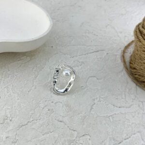 انگشتر زنانه مدل مروارید کد R51761