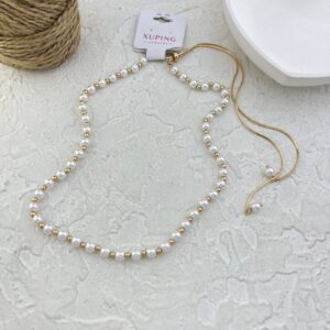 گردنبند زنانه ژوپینگ مدل مروارید کد N5147
