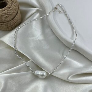 گردنبند زنانه مدل مروارید کد N5224