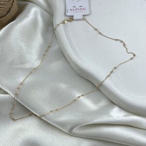زنجیر زنانه ژوپینگ مدل توپی کد N5227