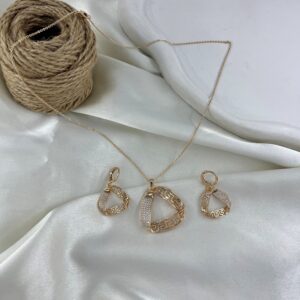 نیم ست زنانه جواهری مدل ورساچه کد M4383