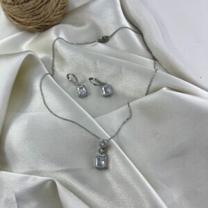 نیم ست زنانه جواهری کد M4398