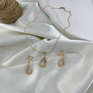 نیم ست زنانه جواهری کد M4380