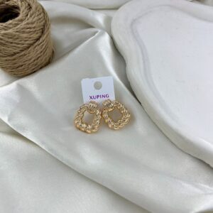 گوشواره زنانه ژوپینگ مدل پیچی کد E6498