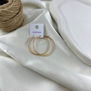گوشواره زنانه ژوپینگ مدل حلقه ای کد E6499