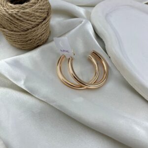 گوشواره زنانه ژوپینگ مدل حلقه ای کد E6500