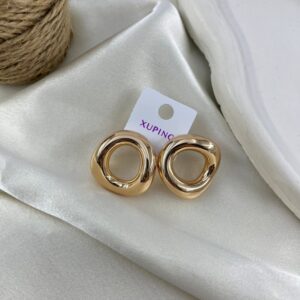 گوشواره زنانه ژوپینگ مدل حلقه ای اینه ای کد E6502