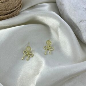 گوشواره زنانه مدل پاپیون کد E6408