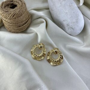 گوشواره زنانه مدل حلقه ای کد E6453