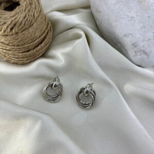 گوشواره زنانه مدل حلقه ای کد E6455