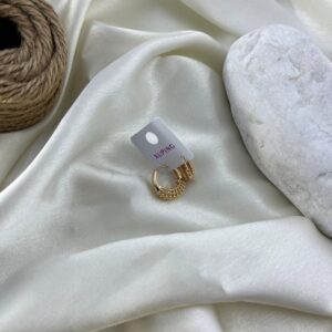 گوشواره زنانه ژوپینگ مدل توپی کد E6474