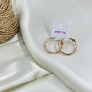 گوشواره زنانه ژوپینگ مدل حلقه ای کد E6352