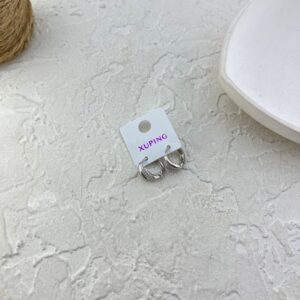 گوشواره زنانه ژوپینگ مدل جواهری کد E6294