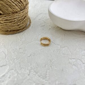 گوشواره زنانه ژوپینگ ایرکاف مدل نگین کد E6215