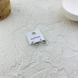 گوشواره زنانه ژوپینگ مدل جواهری کد E6210