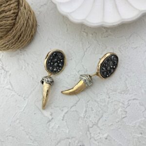 گوشواره زنانه مدل جواهری کد E5895