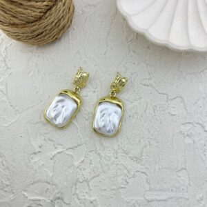 گوشواره زنانه مدل مروارید کد E5894