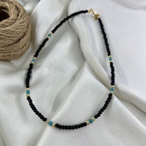 گردنبند زنانه مهره ای تابستانی کد N5274
