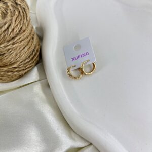 گوشواره زنانه ژوپینگ مدل پیچی کد E6359