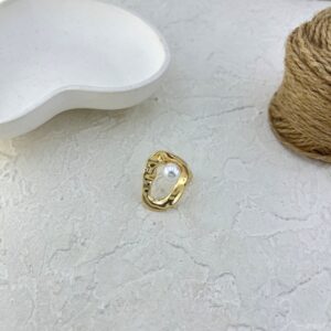 انگشتر زنانه مدل مروارید کد R51750