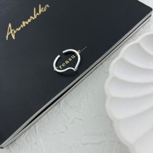 انگشتر زنانه مدل موج کد R4888