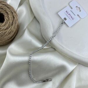 دستبند زنانه ژوپینگ مدل نگین جواهری کد B5533