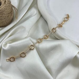 دستبند زنانه مدل مربع جواهری کد B5545