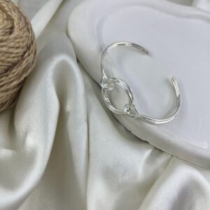 بنگل زنانه مدل دایره ای کد B5547