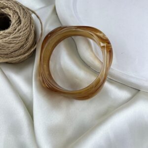 بنگل زنانه مدل رزین کد B5595