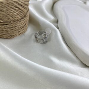 انگشتر زنانه ژوپینگ مدل خطی کد R51832