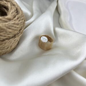 انگشتر زنانه ژوپینگ مدل تراش دار کد R51853